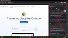 How to Disable Side Search in Google Chrome AGAIN - YouTube