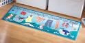 Kitty Laundry Room Runner Small Area Rug from Collections Etc.