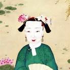 File:《孝慎成皇后观莲像》局部.