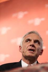 Urs Rohner chairman of Credit Suisse Group AG speaks during the Swiss.