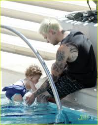 Image result for Maclaren Triumph Joel Madden and Baby Harlow