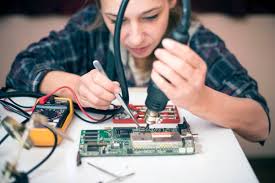Image result for woman soldering