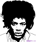 That will end this tutorial on how to draw Jimi Hendrix step by step. - how-to-draw-jimi-hendrix-step-7