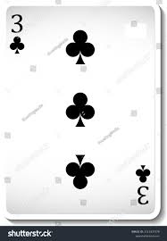 Image result for Three Of Clubs