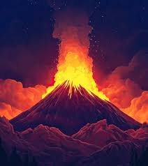 Image result for wallpaper volcano