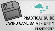Saving Data in Unity: PlayerPrefs - YouTube