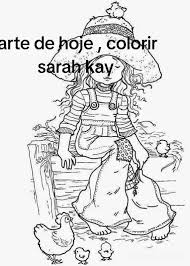 Image result for COLORIAGE SARAH KAY