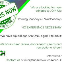 Image result for Supernova Cheer Programme