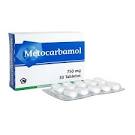 <b>Metocarbamol</b> 750 mg. tabletas