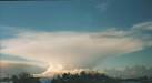 Spectacular cumulonimbus cloud over Llanrug - via Daymix