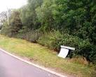 near to Four Oaks, East Sussex, Great Britain. Whitebread Lane, Four Oaks - via Daymix