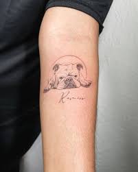 Image result for bulldog tattoos