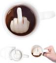 Amazon.com: TNOIE Thumbs Up Ceramic Mug, 3D Funny Coffee Mug ...