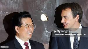 Image result for Hu Jintao zapatero