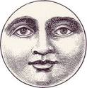 Antique moon image