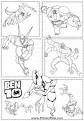 Ben 10 coloring page