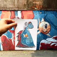 Image result for cut out streetart
