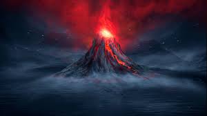 Image result for wallpaper volcano