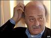 Druze leader Walid Jumblat has