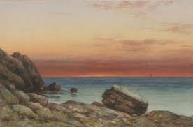 John Elwood Bundy - Coastal Landscape At Sunset. Original 1898. Schätzung: Preis: Nettopreis - bundy_john_elwood-coastal_landscape_at_sunset~OM5c3300~10040_20090627_241_116
