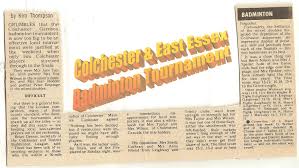 Image result for Earls Colne (Colchester) Badminton Club