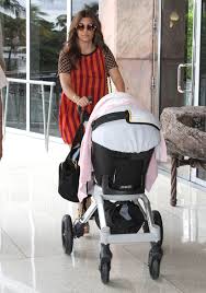Image result for Orbit Stroller Kourtney Kardashian and Mason Dash Disick