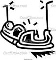 bumper cars Vector Clip art