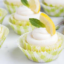 Image result for lemon cupcake