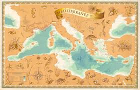 Image result for carte du midi mediterraneen
