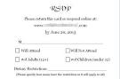 SASE - Etiquette with Online RSVP Option « Weddingbee Boards