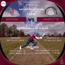 Image result for March Town Cricket Club