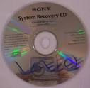 SONY VAIO PCG V505A SERIES SYSTEM RECOVERY CD VERSION G1870 SONY