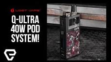 Vape Product Review: Lost Vape Q-ULTRA 40W Pod System on Vimeo