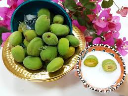 Image result for fresh green almonds