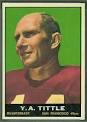 Y.A. Tittle 1961 Topps