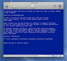 Image result for mac blue screen