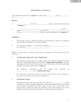 Employment Contract Dubai
