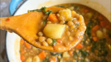 This Curry Lentil Soup is SO Healthy and Delicious! - YouTube