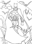 Batman coloring page