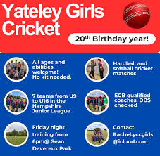 Image result for Yateley Cricket & Hockey Association