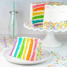 Image result for rainbow cake