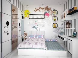 Desain Interior dan Warna Cat Kamar Tidur Anak Utama Minimalis