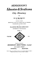 Henderson's Directories: A Directory of Prairie Life - Peel's
