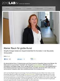 Baustelle Schaustelle » Interview mit Brigitte Krieger /// 2010 LAB.