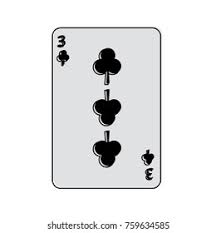 Image result for Three Of Clubs