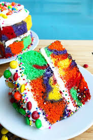 Image result for rainbow cake
