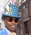 Easter Parade Blue Top Hat