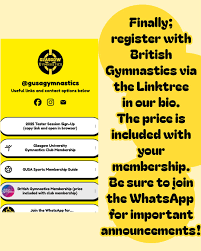 Image result for University Of Glasgow Gymnastics Club