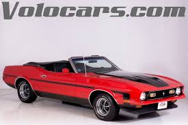 Image result for Bright Red 1972 Mustang