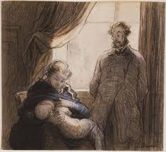 Image result for riot scene by honore-daumier